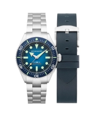 Front photo of this SPENCE - SPINNAKER Men's Blue Stainless Steel Diving Watch | SP-5097-22