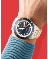 Foto 4 de este Reloj de Buceo para Hombre en Acero Inoxidable Azul, Gris HASS - SPINNAKER | SP-5099-44