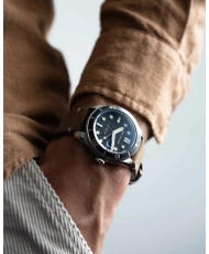 Photo 8 of this CROFT MID-SIZE Men's Watch in Brown, Black Stainless Steel - SPINNAKER | SP-5100-01