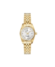 Front photo of the Swiss Women's Watch in Stainless Steel Grey, Gold - Inspiration - JACQUES DU MANOIR | NRO.12