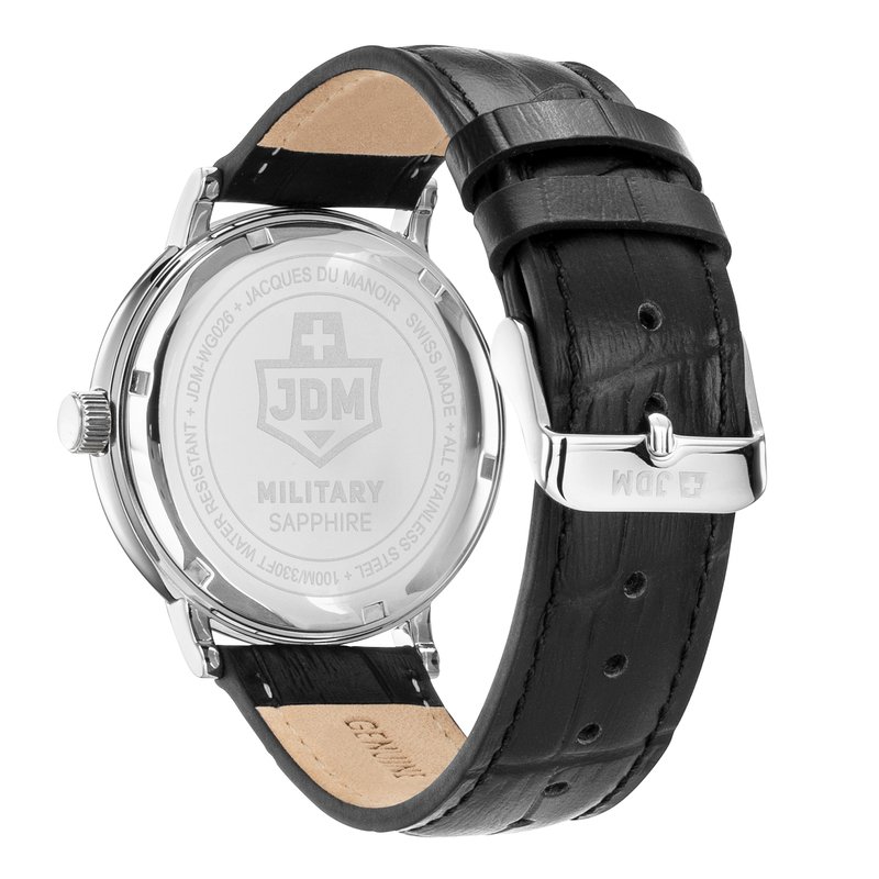 Reloj de cuarzo de acero inoxidable - JDM-WG026-04