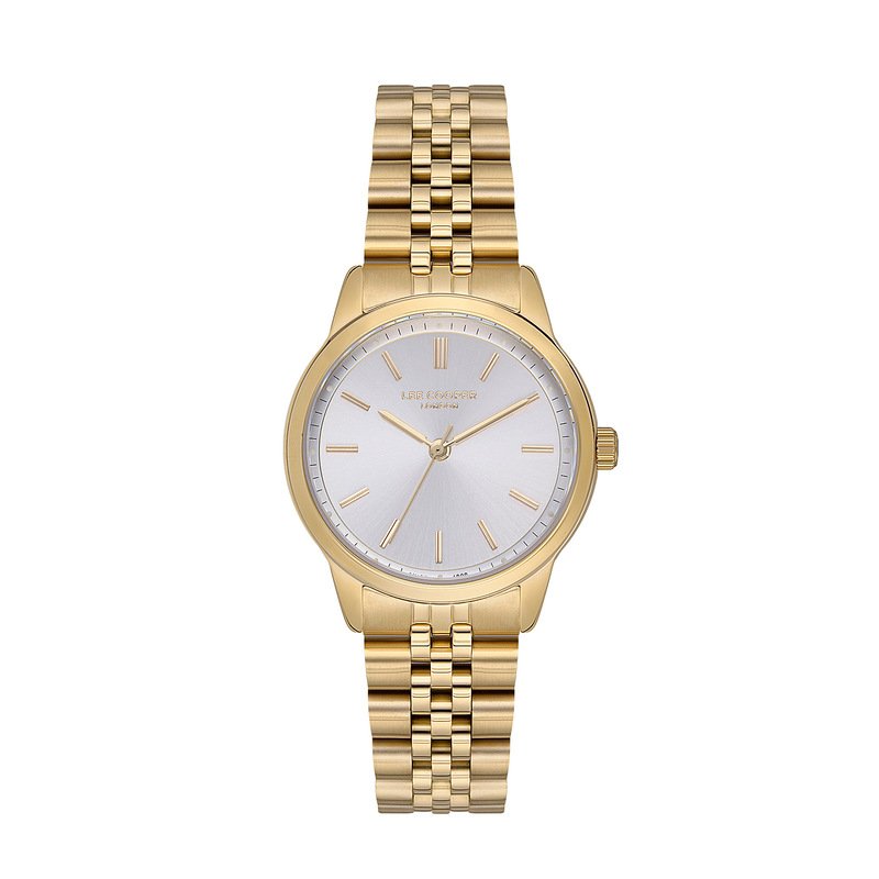 Reloj de cuarzo en metal, oro, plata - LC07144.130 de la marca LEE COOPER LONDON