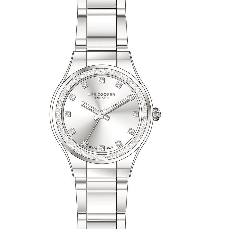 Montre Femme Quartz en Métal, Argenté - LC07678.330 - LEE COOPER