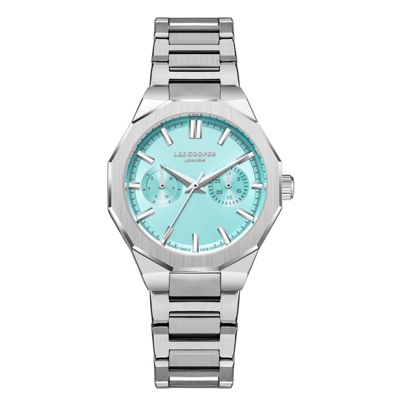 Montre quartz  en métal, bleu,argenté - LC08019.300 de la marque LEE COOPER LONDON