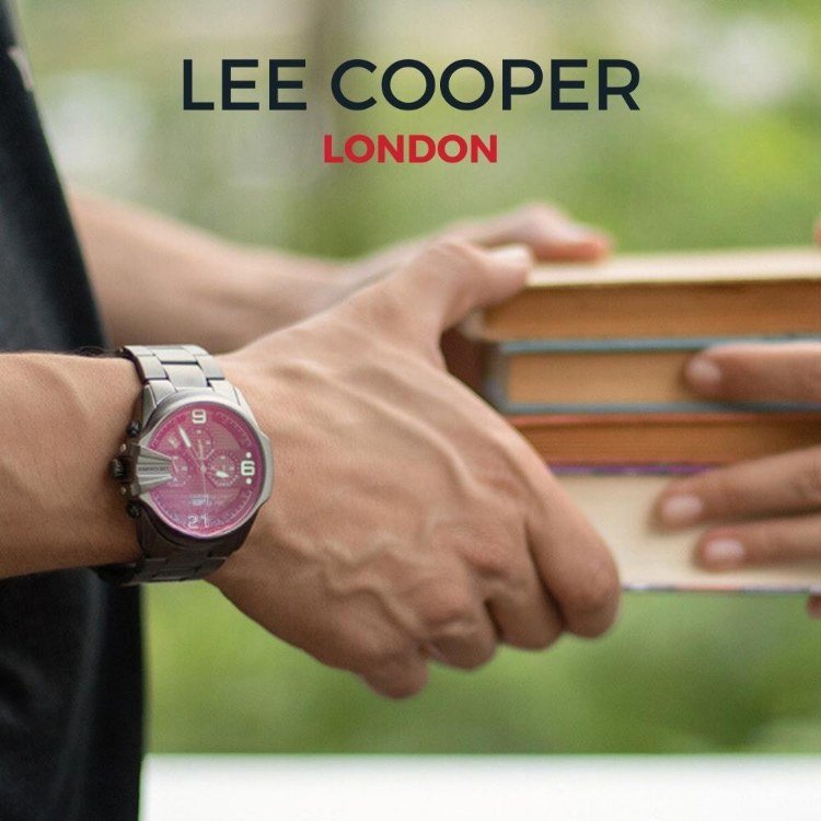 Reloj de Hombre de Cuarzo y Metal, Plateado - LC07716.330 - LEE COOPER