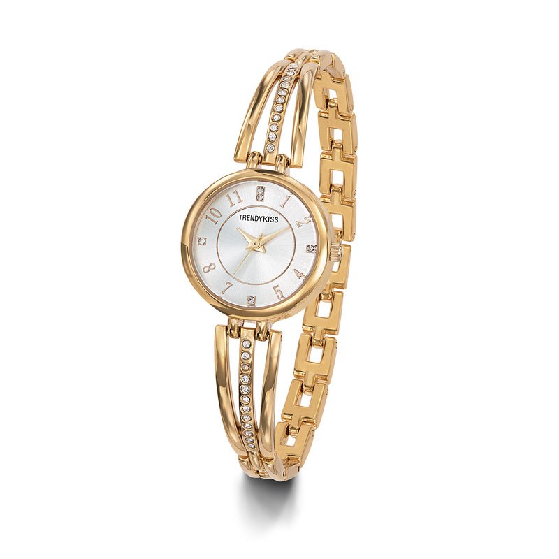 Reloj de cuarzo en metal, oro, plata - Marquise - TMG10110-03 de la marca TrendyKiss