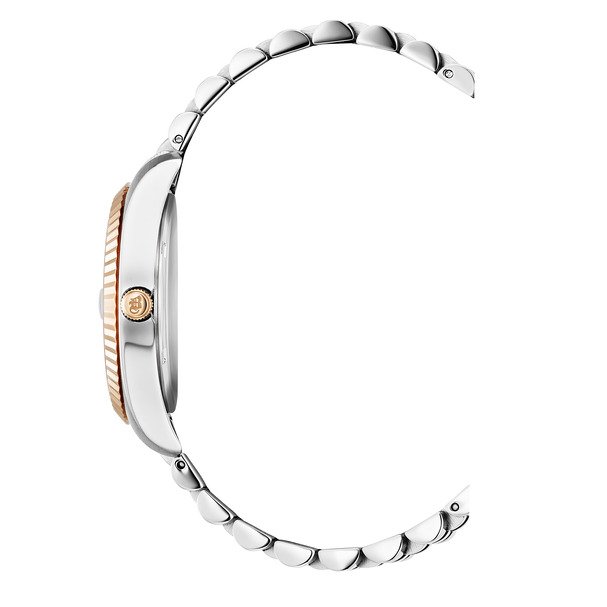 JACQUES DU MANOIR | Montre Suisse Femme en Acier inoxydable Gris, Rose - Inspiration - | NRO.23