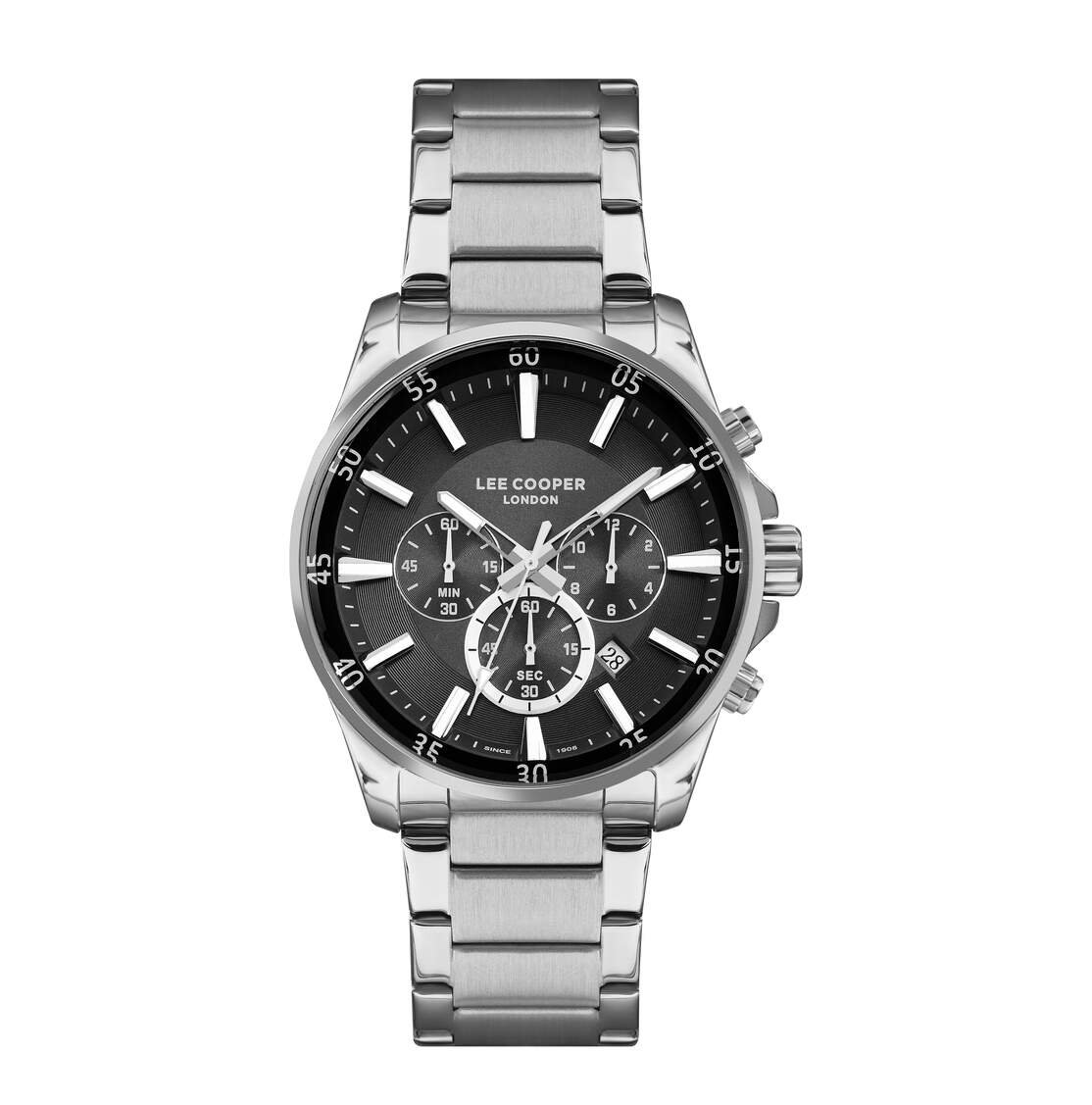 Montre Quartz pas cher pour Homme en Métal, de couleur Argenté - Lee Cooper London - LC07322.350