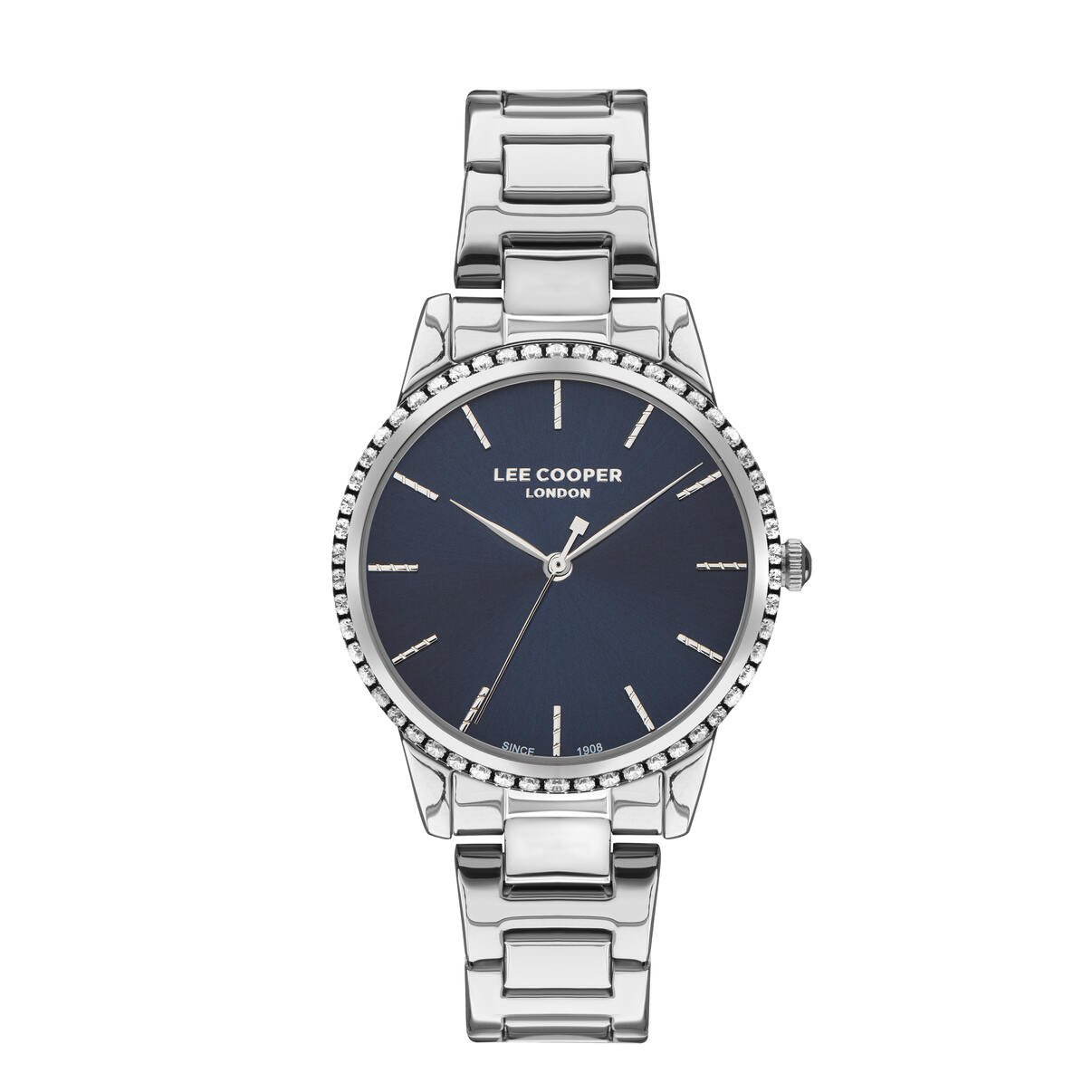 Reloj de Cuarzo Barato para Mujer en Metal, color Plata - Lee Cooper London - LC07438.390