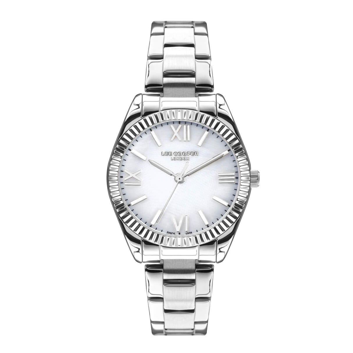 Montre Quartz pas cher pour Femme en Métal, de couleur Argenté - Lee Cooper London - LC07459.320