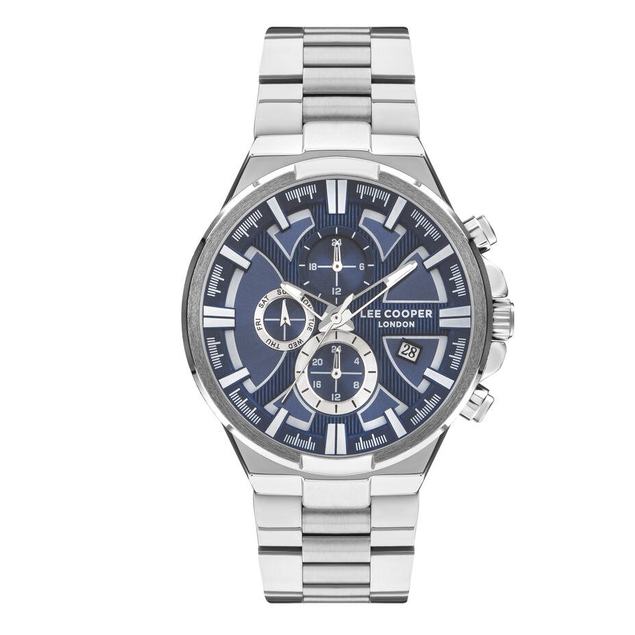 Montre Quartz pas cher pour Homme en Métal, de couleur Argenté - Lee Cooper London - LC07484.390