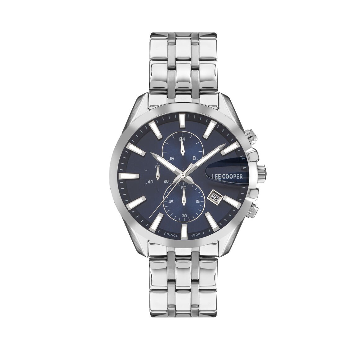 Montre Quartz pas cher pour Homme en Métal, de couleur Argenté - Lee Cooper London - LC07524.390