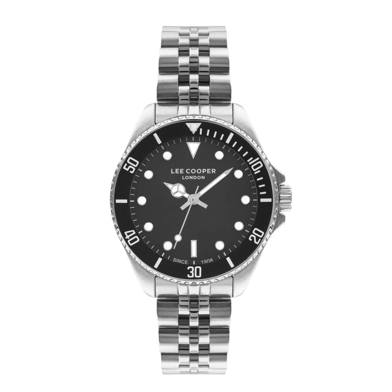 Reloj de Cuarzo Barato para Mujer en Metal, color Plata - Lee Cooper London - LC07593.350