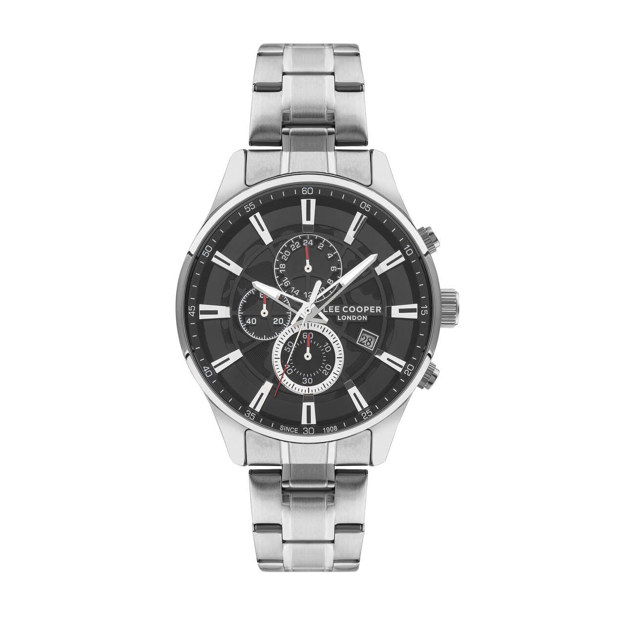 Montre Quartz pas cher pour Homme en Métal, de couleur Argenté - Lee Cooper London - LC07670.350