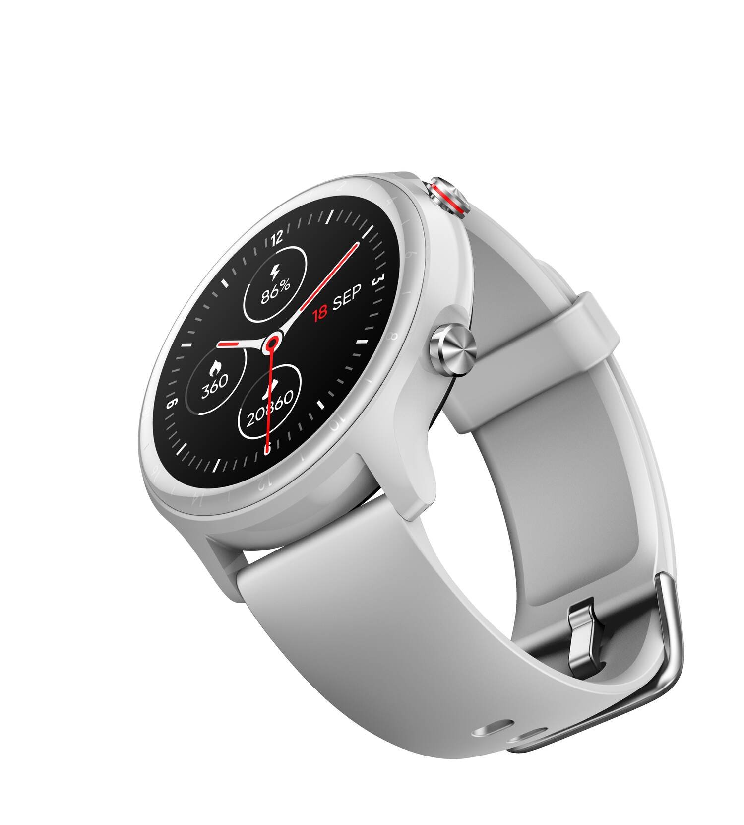 Montre connectée gps Femme en ABS, Céramique Blanc - ARENA - SMARTY 2.0 - SW031B