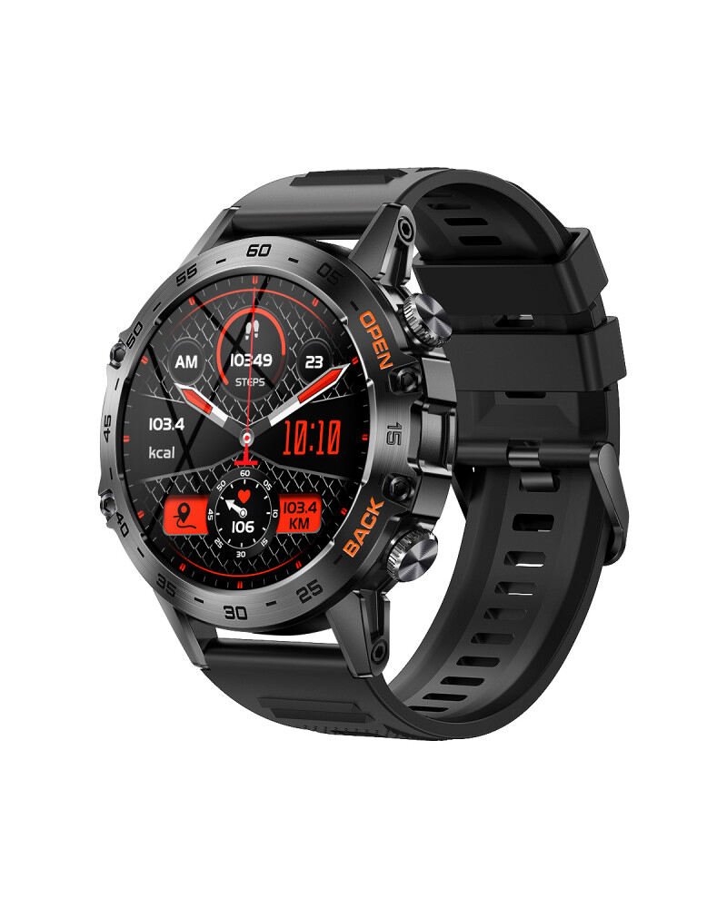 Montre connectée pour le sport Femme, Homme en Métal Noir - GAME - SMARTY 2.0 - SW065A