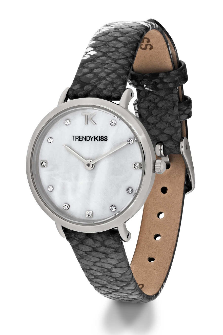 Trendy Kiss | Montre Femme pas chère en Métal et Cuir - TC10133-01