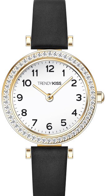 Beso de moda | Reloj Barato de Mujer en Metal y Piel - TC10165-03