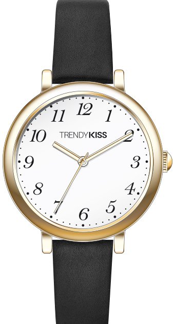 Trendy Kiss | Montre Femme pas chère en Métal et Cuir - TC10166-01