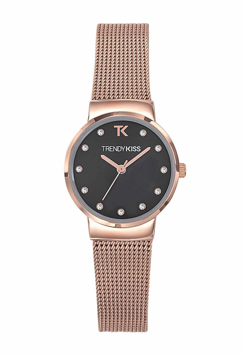 Trendy Kiss | Montre Femme pas chère en Métal et Maille - TMRG10113-02